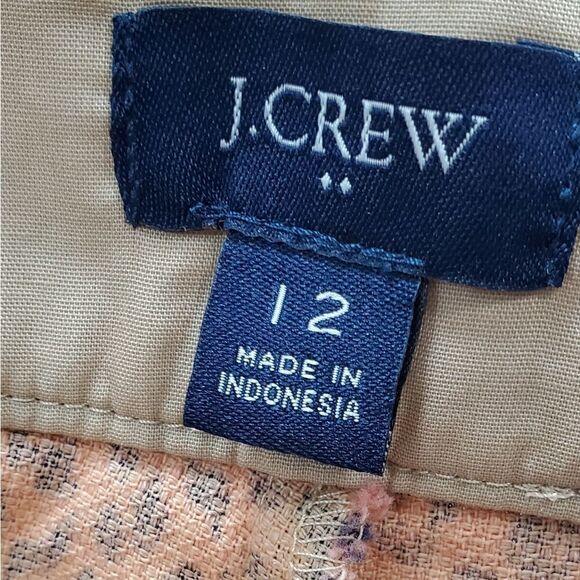 J.Crew Factory Cheetah Brown & Black Shorts - Picture 6 of 7